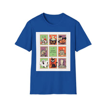 Load image into Gallery viewer, Halloween-Themed Unisex Softstyle T-Shirt: Spooky Fun for All Ages, Perfect for Parties, Celebrations, Trick or Treating, and Gifting!
