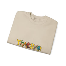 Load image into Gallery viewer, Teacher Appreciation Crewneck Sweatshirt, Fun Teacher Gift, Back to School, Educator Appreciation, Cozy Classroom Outfit
