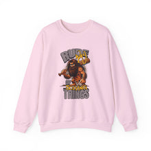 Load image into Gallery viewer, Rude of Solving Things Sweatshirt, Funny Crewneck, Unisex Humor Apparel, Gift for Him/Her, Casual Comfort Wear, Perfect for Every Occasion
