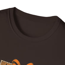 Load image into Gallery viewer, Halloween-Themed Unisex Softstyle T-Shirt, Spooky Graphic Tee, Trick or Treat Shirt, Fall Festival Apparel, Ghostly Vibe Wear
