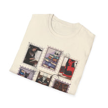 Load image into Gallery viewer, Literary Cat Lover T-Shirt, Fun Gift for Book Lovers, Cozy Reading Tee, Perfect for Birthdays, Cat-Themed Casual Wear
