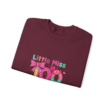 Load image into Gallery viewer, Little Miss Smarter Crewneck Sweatshirt - Kids Gift, Cute, Inspirational, Cozy, Everyday Wear
