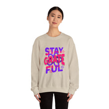 Load image into Gallery viewer, Grateful Sweatshirt - Cozy Crewneck for Everyday Comfort, Perfect Gift for Friends, Inspirational Apparel, Casual Style
