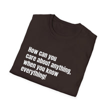 Load image into Gallery viewer, Casual Unisex T-Shirt, Softstyle Tee for Everyday Looks, Perfect Gift for Birthdays, Casual Outings, and Holidays
