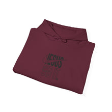 Load image into Gallery viewer, Inspirational Hoodie: Jesus Did It - Unisex Heavy Blend™ Sweatshirt for Faith, Motivation, Gifts, Everyday Wear, Casual Style, [...]
