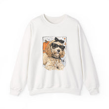 Load image into Gallery viewer, Fall Ready Dog Lover Sweatshirt, Cute Pet Apparel, Halloween Crewneck, Cozy Graphic Sweatshirt, Gift for Dog Parents, Unisex Dog Sweatshirt
