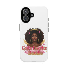 Load image into Gallery viewer, Tough Cases, Phone Case with God's Favorite Baddie, Durable Phone Case, Protective Phone Cover, Unique Cell Phone Case, Fun Phone
