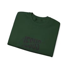 Load image into Gallery viewer, Jesus Did It Sweatshirt | Unisex Heavy Blend Crewneck | Faith Inspired Apparel, Christian Gift, Casual Wear, Motivational Sweater
