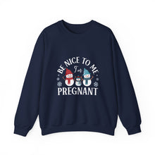 Load image into Gallery viewer, Cheerful Holiday Sweatshirt, Cozy Gift, Unisex Crewneck, Family Gathering Wear, Seasonal Fashion, Cute Winter Apparel
