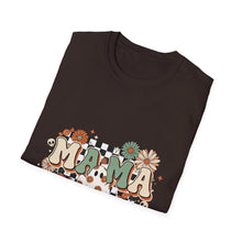 Load image into Gallery viewer, Fall Themed Mama T-Shirt, Halloween Shirt, Unisex Tee, Gift for Mom, Autumn Fashion
