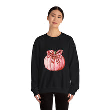 Load image into Gallery viewer, Pumpkin Illustrated Crewneck Sweatshirt for Fall, Cozy Autumn Apparel, Cute Sweatshirt for Thanksgiving, Seasonal Gift, Pumpkin [...]
