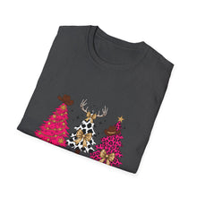 Load image into Gallery viewer, Howdy Christmas Unisex T-Shirt - Festive Apparel for Holiday Cheer, Christmas Gift, Family Gathering, Fun Party Shirt, Casual Wear
