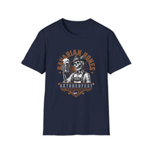 Load image into Gallery viewer, Rustic Skeleton T-Shirt, Graphic Tee for Day of the Dead, Casual Wear, Unique Gift, Halloween Shirt
