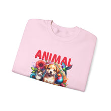 Load image into Gallery viewer, Animal Lovers Crewneck Sweatshirt | Cute Pet Sweatshirt, Gift for Dog Owners, Animal Lover Apparel, Cozy Sweatshirt
