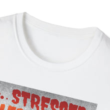Load image into Gallery viewer, Stressed &amp; Blessed True Crime Obsessed T-Shirt, Graphic Tee for True Crime Lovers, Gift for Stay-at-Home Days, Casual Wear, Gift for Friends
