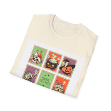Load image into Gallery viewer, Halloween-Themed Unisex Softstyle T-Shirt: Spooky Fun for All Ages, Perfect for Parties, Celebrations, Trick or Treating, and Gifting!
