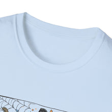 Load image into Gallery viewer, Funny Halloween Dog Unisex Softstyle T-Shirt, Costume Party Tee, Humorous Trick or Treat Top, Dog Lover Gift, Spooky Season Apparel
