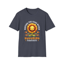 Load image into Gallery viewer, Blooming Sunflower Unisex T-Shirt - Cute, Positive Vibes for Gardening Lovers, Casual Wear, Perfect Gift for Spring Celebrations, [...]
