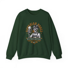Load image into Gallery viewer, Bavarian Bones Crewneck Sweatshirt, Unisex Sweatshirt, Halloween Apparel, Fall Fashion, Cozy Layering Piece, Gift for Friends
