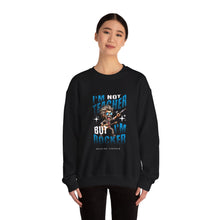 Load image into Gallery viewer, Cool Teacher Rocker Sweatshirt, Unisex Crewneck, Gift for Teachers, Music Lover Apparel, Teacher Appreciation Day, Casual Wear
