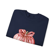 Load image into Gallery viewer, Pumpkin Illustrated Crewneck Sweatshirt for Fall, Cozy Autumn Apparel, Cute Sweatshirt for Thanksgiving, Seasonal Gift, Pumpkin [...]
