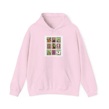 Load image into Gallery viewer, Botanical Collage Hoodie - Cozy Unisex Heavy Blend Sweatshirt, Gifts for Plant Lovers, Nature Lovers, Eco-Friendly Fashion, Unique Artwork
