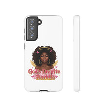Load image into Gallery viewer, Tough Cases, Phone Case with God's Favorite Baddie, Durable Phone Case, Protective Phone Cover, Unique Cell Phone Case, Fun Phone
