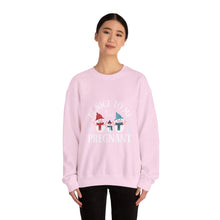 Load image into Gallery viewer, Cheerful Holiday Sweatshirt, Cozy Gift, Unisex Crewneck, Family Gathering Wear, Seasonal Fashion, Cute Winter Apparel
