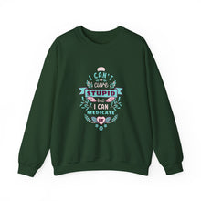 Load image into Gallery viewer, Humorous Sweatshirt for Stress Relief, Gift for Friends, Cozy Crewneck, Fun Winter Wear, Casual Humor Merch, Great for Self-Care Days
