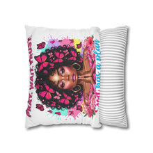 Load image into Gallery viewer, Prayer-Inspired Decorative Pillowcase, Butterfly Decor, Affirmation Cushion Cover, Faith Gift, Home Decor
