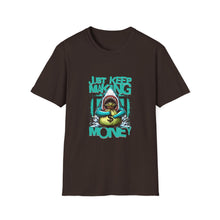 Load image into Gallery viewer, Money Motivational T-Shirt, Funny Graphic Tee, Casual Wear, Unisex Apparel, Gift for Entrepreneurs, Unique Statement Shirt

