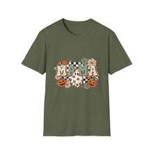 Load image into Gallery viewer, Fall Themed Mama T-Shirt, Halloween Shirt, Unisex Tee, Gift for Mom, Autumn Fashion
