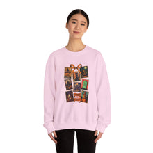 Load image into Gallery viewer, Halloween Pumpkin Sweatshirt, Cozy Fall Crewneck, Unisex Sweatshirt, Seasonal Fashion, Trick or Treat Top, Halloween Gift
