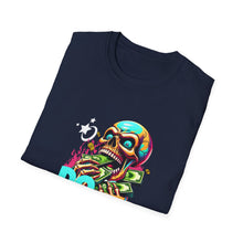 Load image into Gallery viewer, Funny Skull Quotes Unisex Softstyle T-Shirt, Do what makes you Happy, Graphic Tee, Sarcastic Shirt, Gift for Skull Lovers, Halloween Shirt
