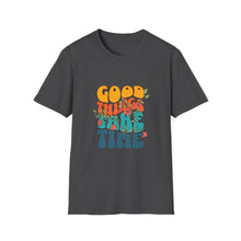 Load image into Gallery viewer, Good Vibes Unisex Softstyle T-Shirt - Perfect for Relaxation, Casual Wear, Unique Gift, Friendship, Positive Affirmation
