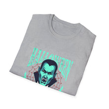 Load image into Gallery viewer, Halloween Vampire T-Shirt | Unisex Softstyle Tee, Spooky Shirt, Halloween Costume, Men's &amp; Women's Apparel, Fun Gift
