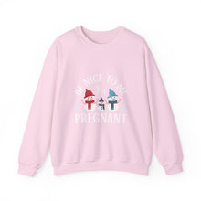 Load image into Gallery viewer, Cheerful Holiday Sweatshirt, Cozy Gift, Unisex Crewneck, Family Gathering Wear, Seasonal Fashion, Cute Winter Apparel
