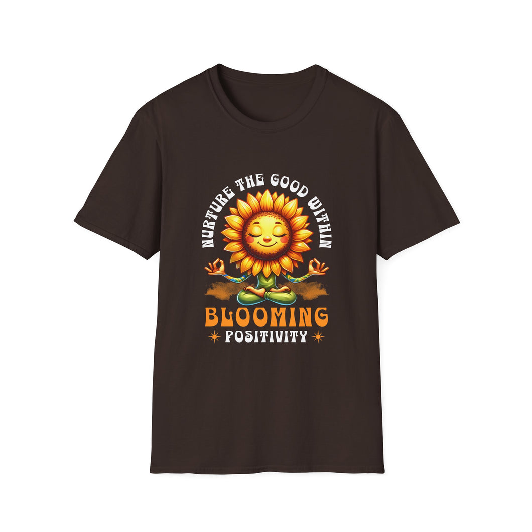 Blooming Sunflower Unisex T-Shirt - Cute, Positive Vibes for Gardening Lovers, Casual Wear, Perfect Gift for Spring Celebrations, [...]