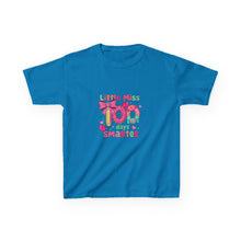 Load image into Gallery viewer, Kids Heavy Cotton™ Tee: Little Miss Smarty, Fun Gift for Little Girls, Back to School Shirt, Birthday Present, Cute Kids Clothing
