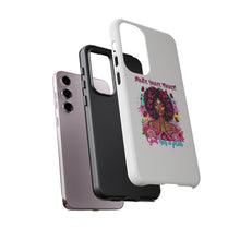 Load image into Gallery viewer, Inspirational Phone Case, Pray Wait Trust God Has a Plan, Spiritual Gift, Motivational Decor, Faith-Based Accessory
