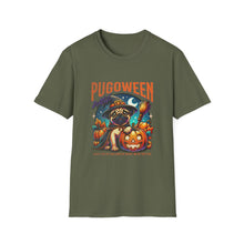 Load image into Gallery viewer, Funny Quote Halloween Pug Unisex Softstyle T-Shirt, Cute Pug Tee, Halloween Dog Shirt, Funny Halloween Quote Top, Pug Lover Gift
