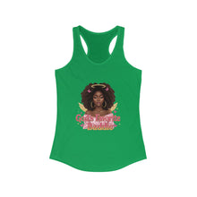 Load image into Gallery viewer, Tank Top, Gods Favorite Baddie, African American Woman, Black Princess, Black History, Self Love, Women's Racerback Tank
