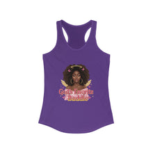 Load image into Gallery viewer, Tank Top, Gods Favorite Baddie, African American Woman, Black Princess, Black History, Self Love, Women's Racerback Tank
