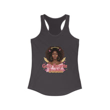 Load image into Gallery viewer, Tank Top, Gods Favorite Baddie, African American Woman, Black Princess, Black History, Self Love, Women's Racerback Tank
