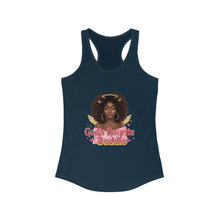 Load image into Gallery viewer, Tank Top, Gods Favorite Baddie, African American Woman, Black Princess, Black History, Self Love, Women's Racerback Tank

