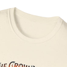 Load image into Gallery viewer, Halloween Crow Night Unisex T-Shirt, Spooky Graphic Tee, Gift for Halloween Lovers, Fall Fashion, Mens Womens Shirt
