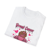 Load image into Gallery viewer, Breast Cancer Survivor T-Shirt, Unisex Softstyle Tee, Supportive Shirt, Gift for Survivors, Awareness Month Apparel
