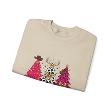 Load image into Gallery viewer, Festive Holiday Sweatshirt, Cozy Christmas Apparel, Unisex Crewneck, Cute Gift for Her/Him, Winter Wardrobe Essential, Seasonal Fashion
