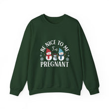 Load image into Gallery viewer, Cheerful Holiday Sweatshirt, Cozy Gift, Unisex Crewneck, Family Gathering Wear, Seasonal Fashion, Cute Winter Apparel
