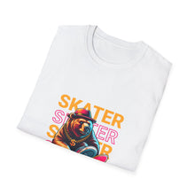 Load image into Gallery viewer, Retro Skater Unisex T-Shirt - Perfect for Skate Lovers, Streetwear, Casual Wear, Gift for Him/Her, Summer Fashion
